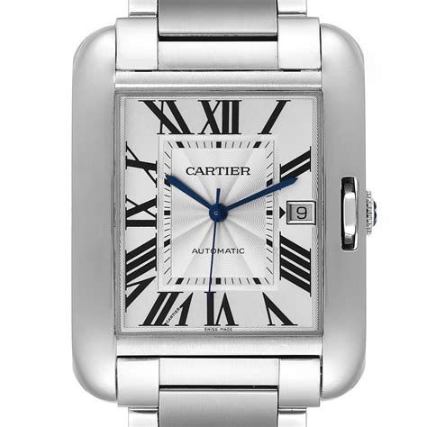 cartier tank anglaise men& 39|authentic cartier tank watch.